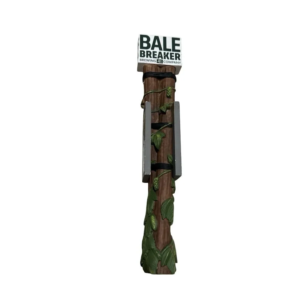 Bale Breaker Brewing Tap Handle Dormancy Beer Yakima Washington Brewery Hops
